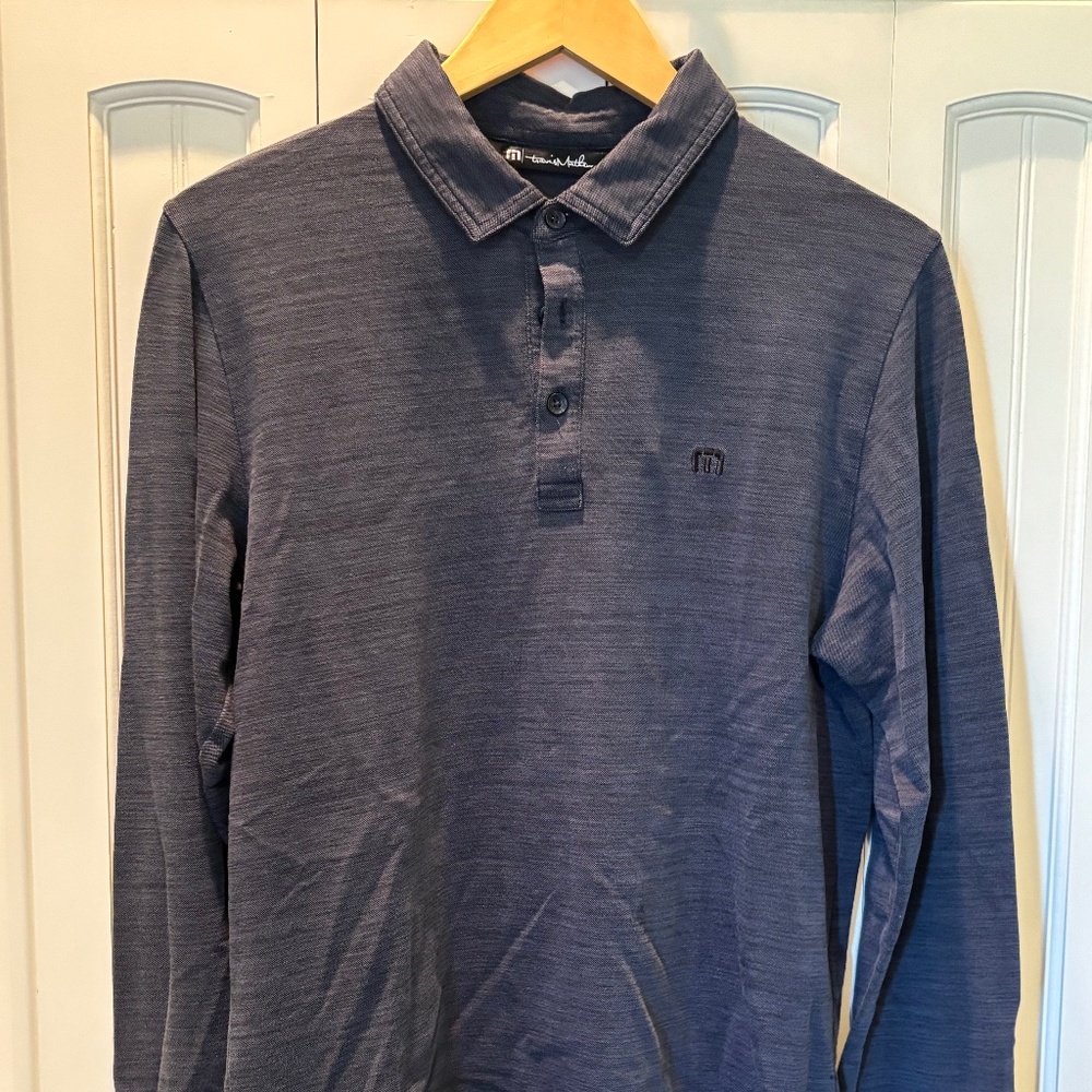 Mens Travis Mathew M long sleeved polo